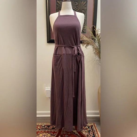 Free People Beach Plum Halter Wrap Dress - NWT - Picture 1 of 10